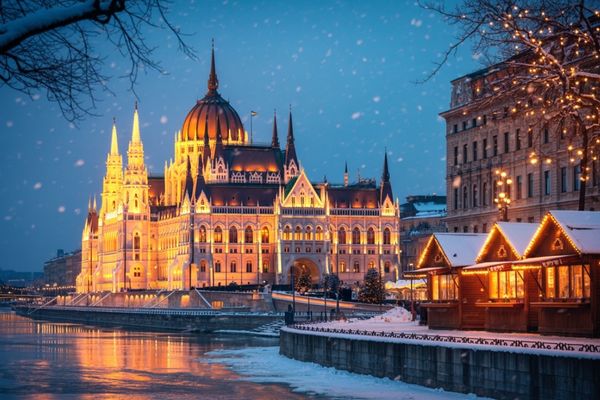 שוק כריסמס בבודפשט